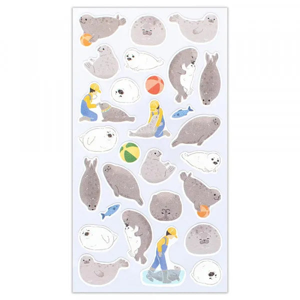 Seal - ZOOm in Animal Sticker Sheet