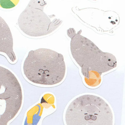 Seal - ZOOm in Animal Sticker Sheet