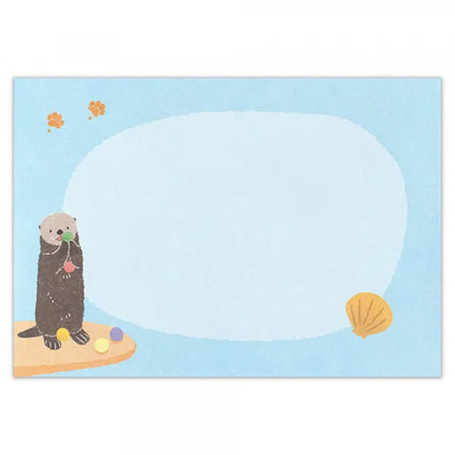 Sea Otter - ZOOm in Animals Mini Letter Set