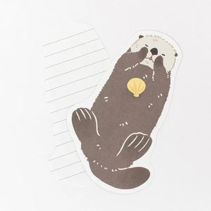 Sea Otter - ZOOm in Animals Mini Letter Set