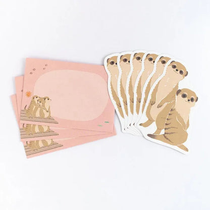 Meerkats - ZOOm in Animals Mini Letter Set