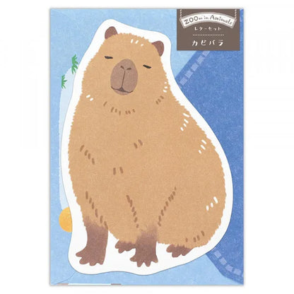 Capybara - ZOOm in Animals Mini Letter Set