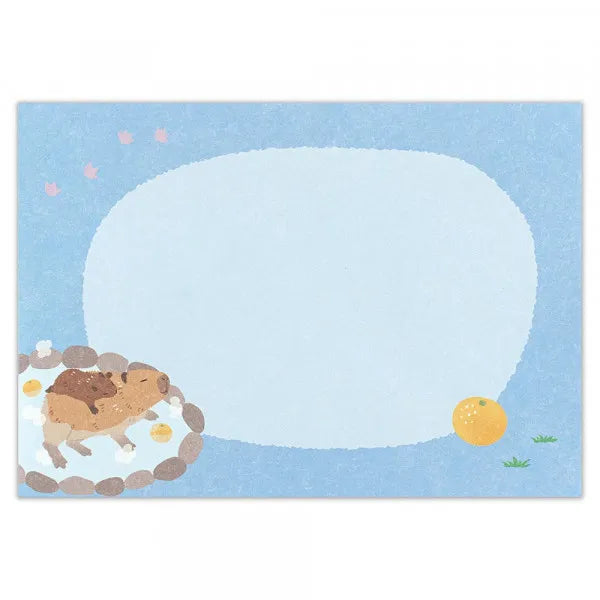 Capybara - ZOOm in Animals Mini Letter Set