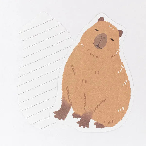 Capybara - ZOOm in Animals Mini Letter Set