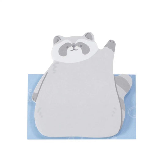 Waving Raccoon - Sticky Note
