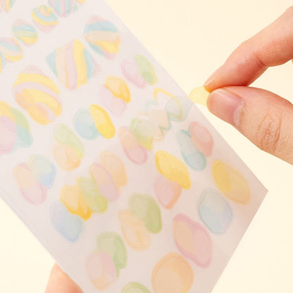 Marshmallow Highlight Stickers