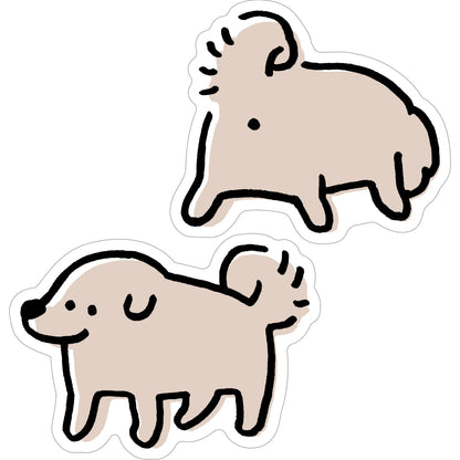 Dog - Die-cut Sticker Set