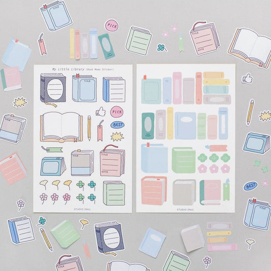 My Little Library - Memo Sticker Set