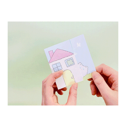 Cat Surprise - Message Card