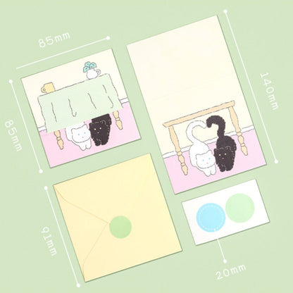 Cat Surprise - Message Card