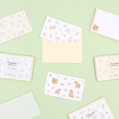 Tiny Garden - Mini Message Card