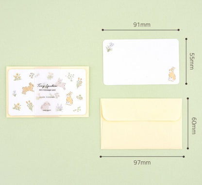 Tiny Garden - Mini Message Card