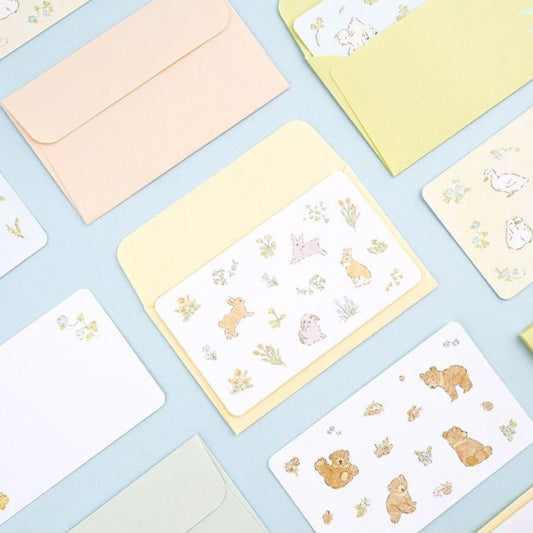 Tiny Garden - Mini Message Card
