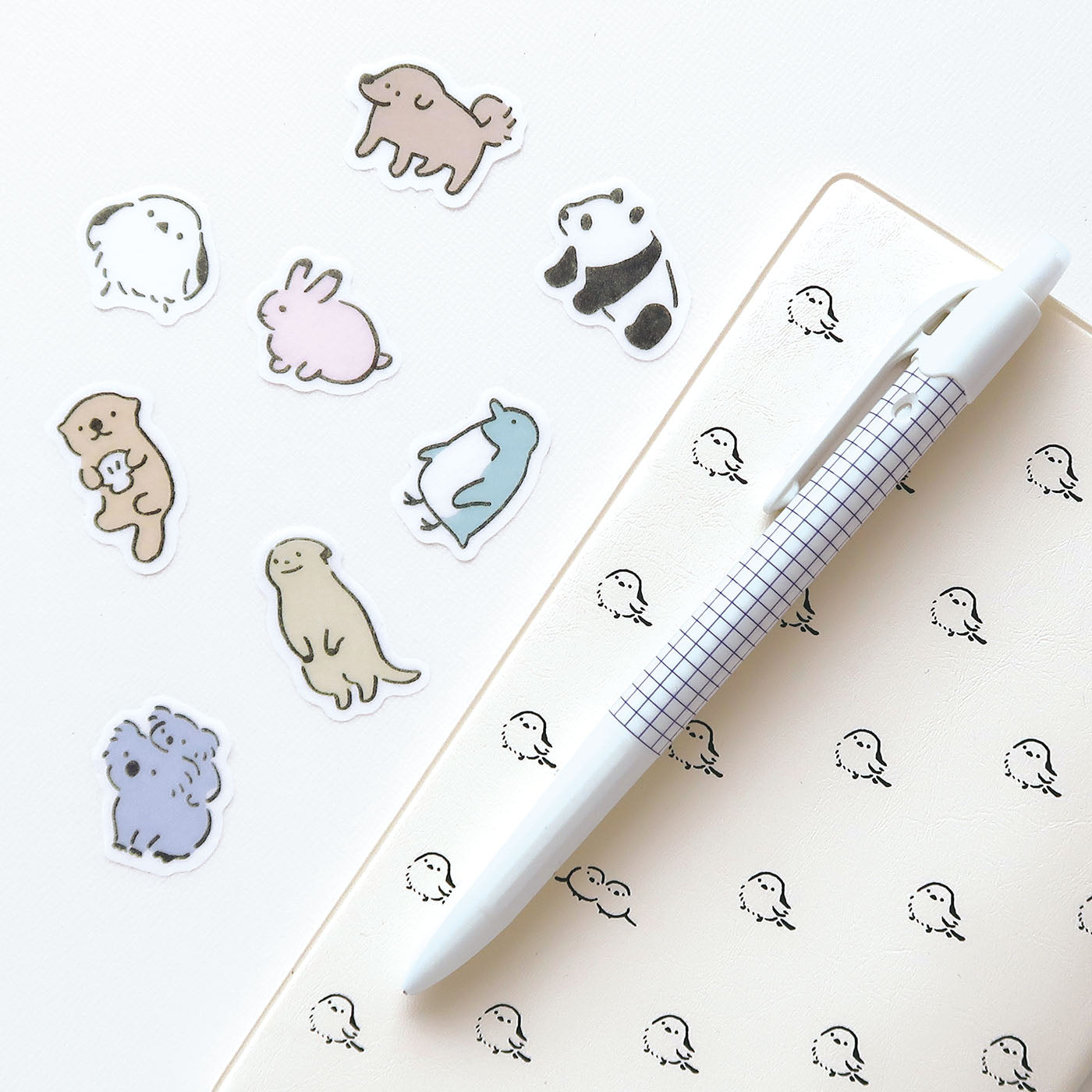 Mini Animals - Deco Flake Sticker Set