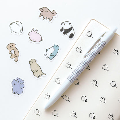 Mini Animals - Deco Flake Sticker Set