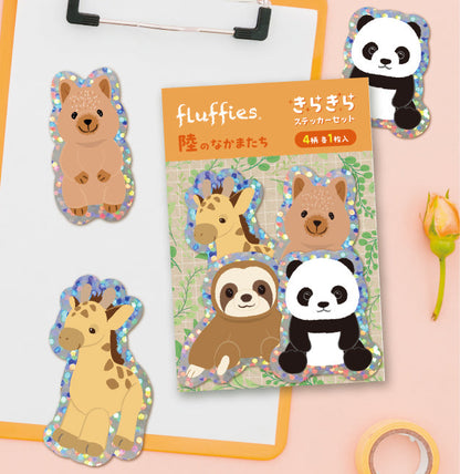 Fluffies - Holographic Sticker Set