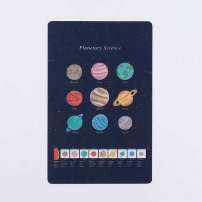 Planetary Science - Study Holic Clear Bookmark