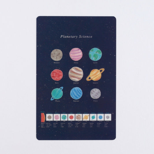 Planetary Science - Study Holic Clear Bookmark