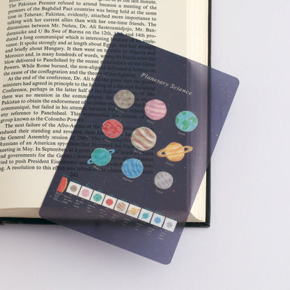 Planetary Science - Study Holic Clear Bookmark