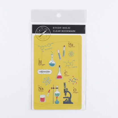 Chemistry - Study Holic Clear Bookmark