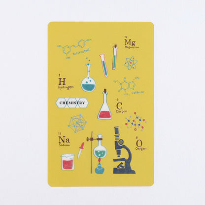 Chemistry - Study Holic Clear Bookmark