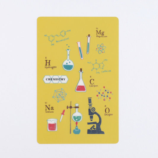 Chemistry - Study Holic Clear Bookmark