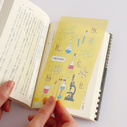 Chemistry - Study Holic Clear Bookmark