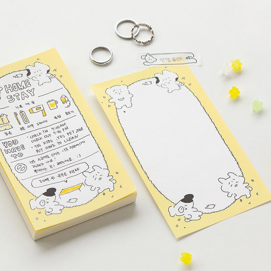 Fluffy Friends - Memo Pad