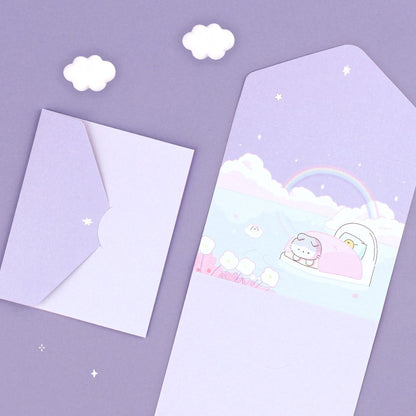 Kitty Friends - Folding Card Set