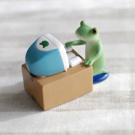 Computer Frog Figure