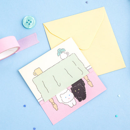 Cat Surprise - Message Card