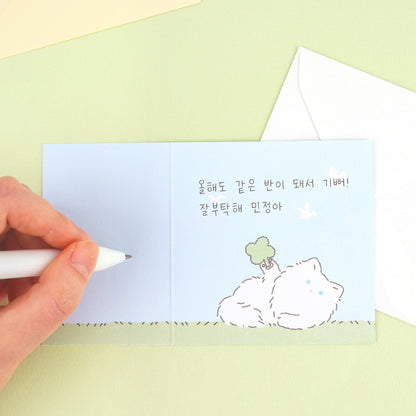 Cat Surprise - Message Card