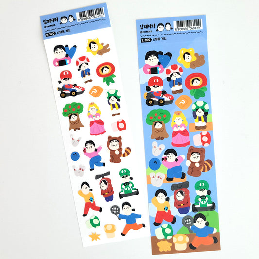 Game - Sticker Sheet