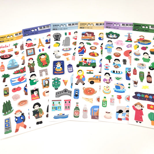 How Was It? Travel - Sticker Sheet
