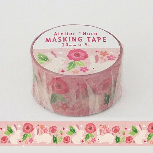 Rabbit - Atelier Naco Washi Tape