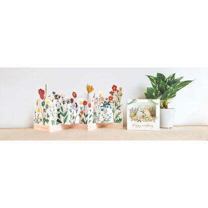 Birthday Garden - Pop Up Card