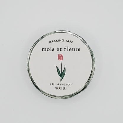 Tulip - Mois et Fleurs Washi Tape