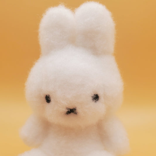 Fluffy Miffy Keychain