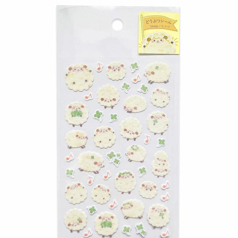 Sheep and Clover - Sticker Sheet
